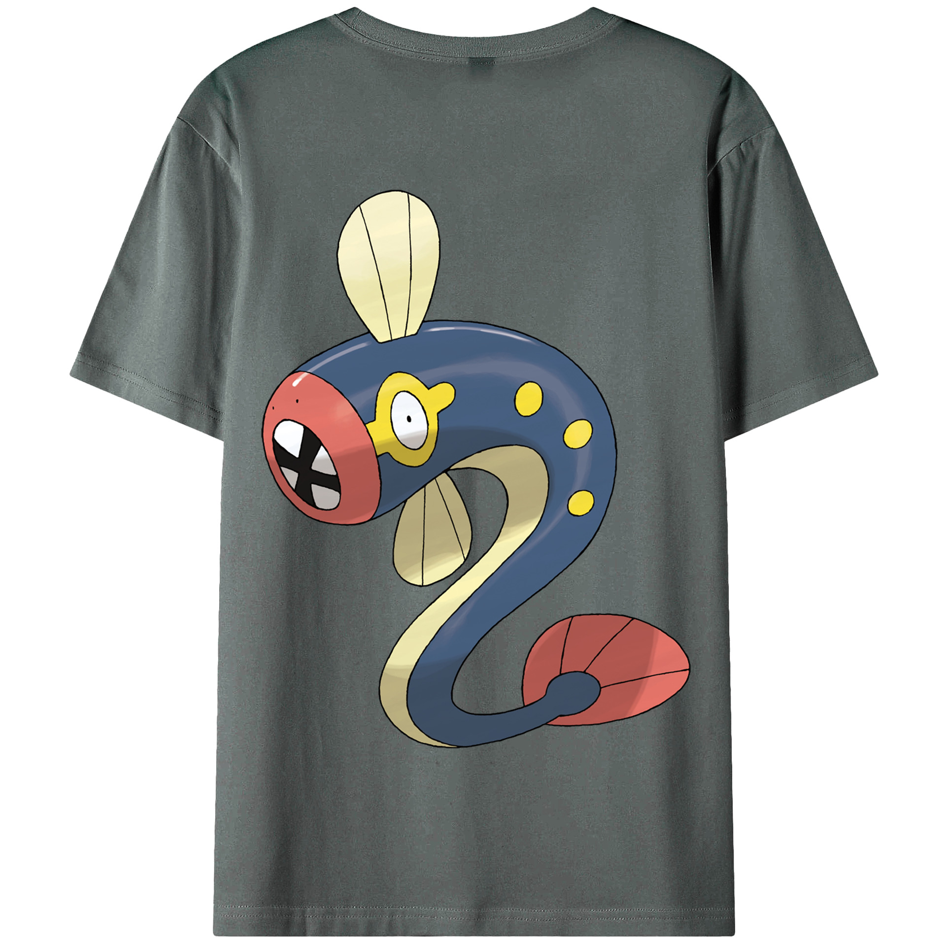 （画像用） ポケットモンスター Pokémon 綿100％半袖Tシャツ（背面プリント）